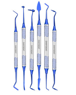 Dental Composite Resin Filling Titanium Coated Restorative Kit