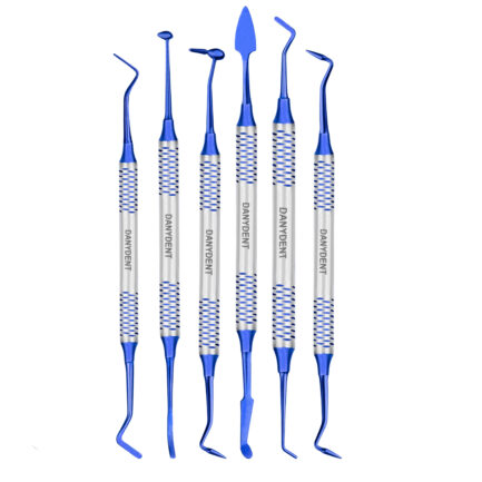 Dental Composite Resin Filling Titanium Coated Restorative Kit