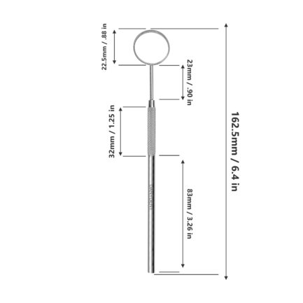 Stainless Steel Dental Mirror - Image 4